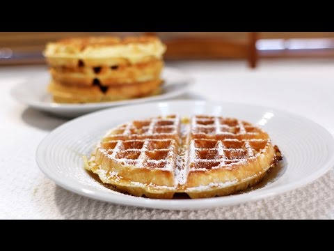 Homemade Belgian Waffles | In The Kitchen With Matt