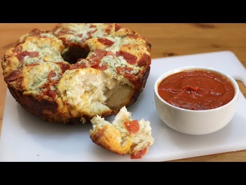 How to Make Pizza Monkey Bread | Easy Pull Apart Pizza Recipe