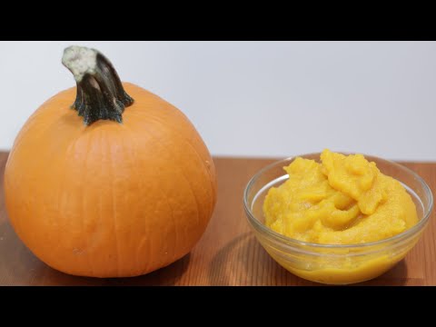 How to make Pumpkin Puree | Easy Homemade Pumpkin Puree Recipe