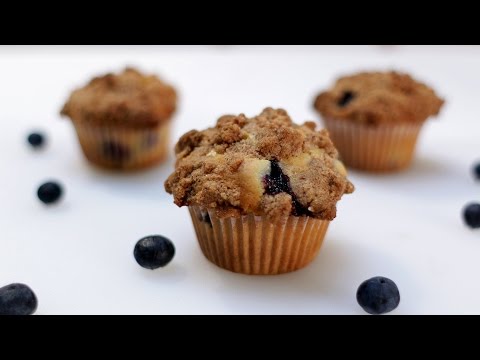 How to Make Blueberry Muffins - Amazing Homemade Blueberry Muffins Recipe