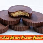 better than reese's peanut butter cups a stack of peanut butter cups on a table