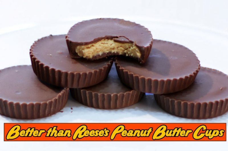better than reese's peanut butter cups a stack of peanut butter cups on a table