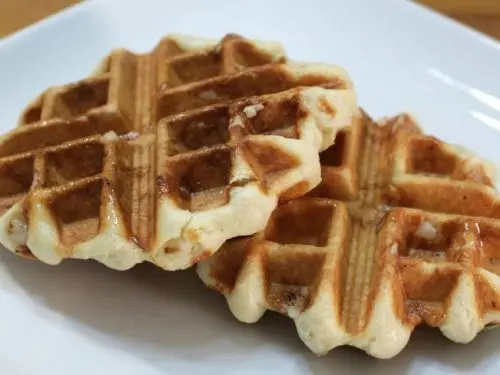 Belgian Liège Waffles (with pearl sugar)