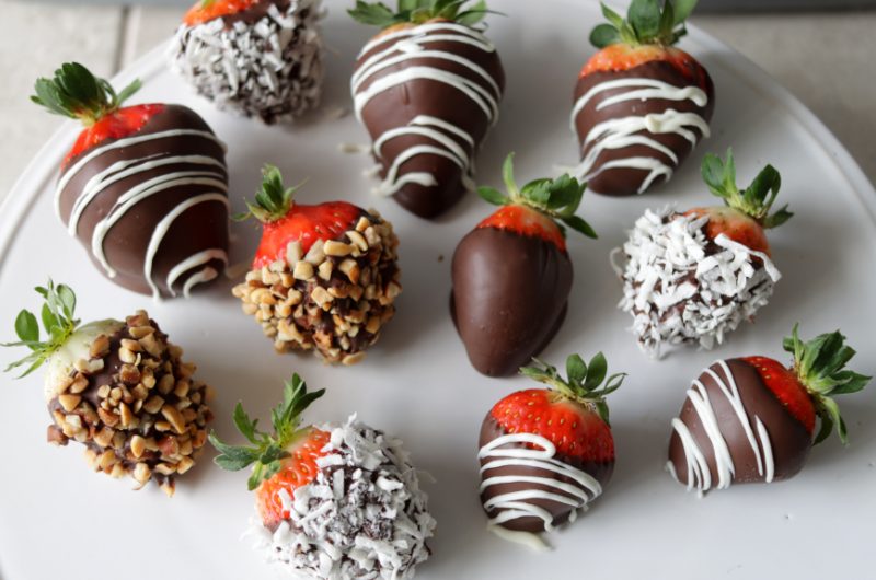 chocolate covered strawberries