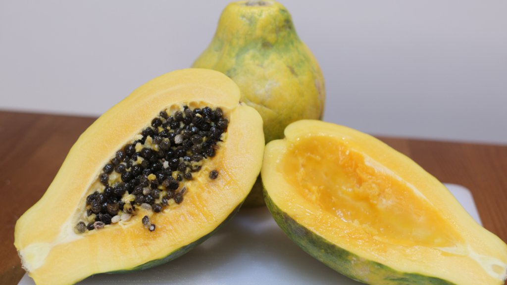 Papaya How to Eat It and Taste Test In The Kitchen With Matt