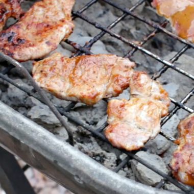Honey mustard pork tenderloin