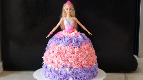 Barbie Cake, Princess Doll Cake