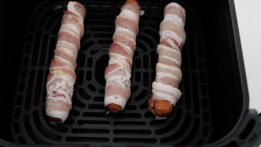 Bacon Wrapped Hot Dogs