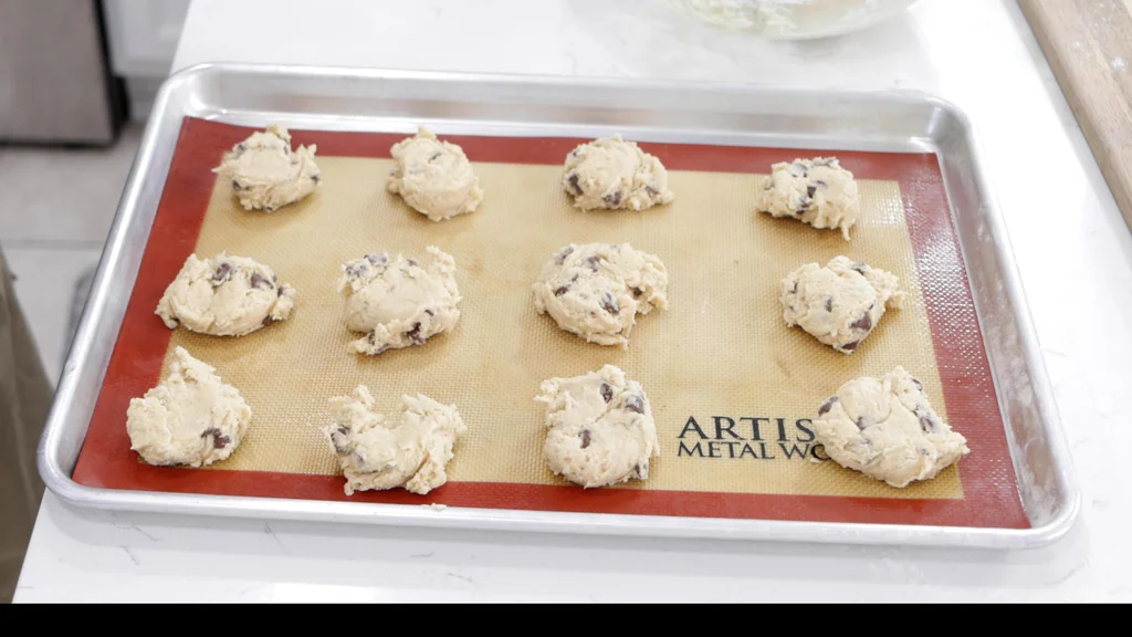 cookies ready to be baked. cookies ready to be baked.