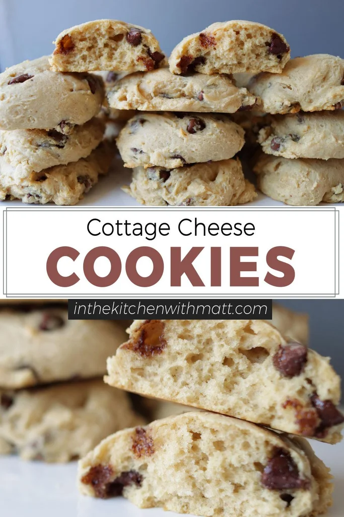 Cottage cheese cookies pin for Pinterest Cottage cheese cookies pin for Pinterest